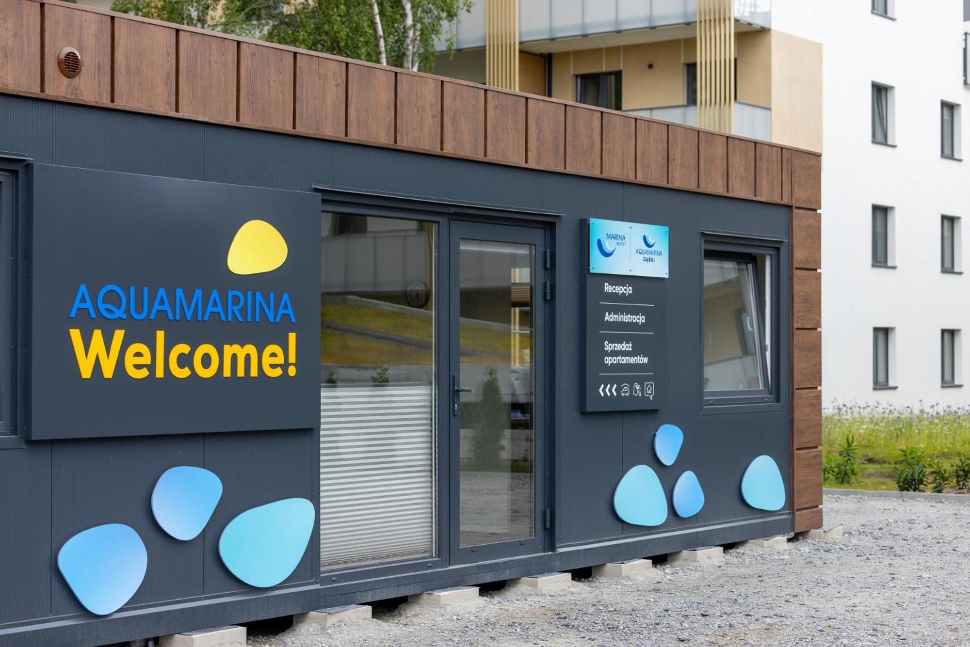 Aparthotel Aquamarina Dabki Marina Invest Exterior foto
